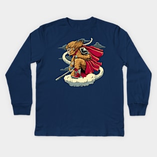 The Monkey King Kids Long Sleeve T-Shirt